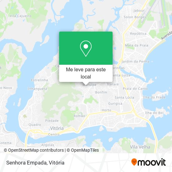 Senhora Empada mapa
