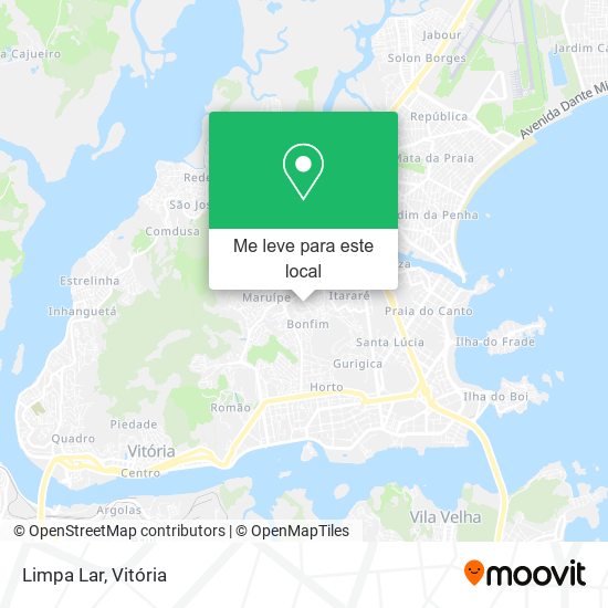 Limpa Lar mapa
