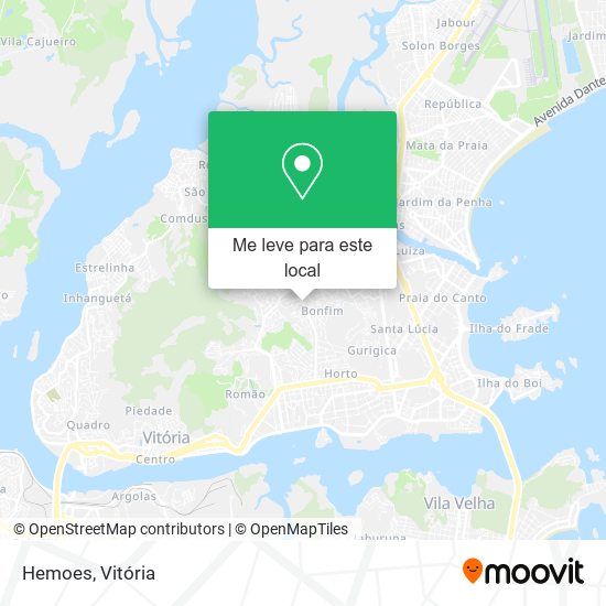 Hemoes mapa