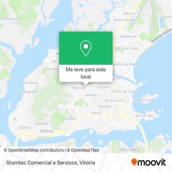 Stumtec Comercial e Servicos mapa