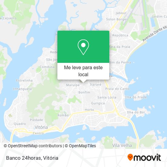 Banco 24horas mapa