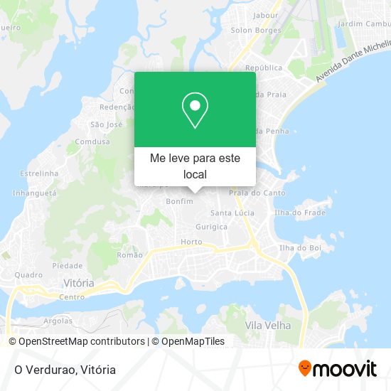 O Verdurao mapa