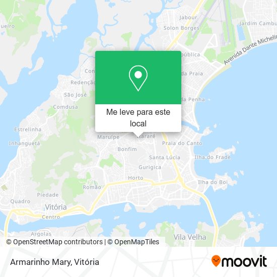Armarinho Mary mapa