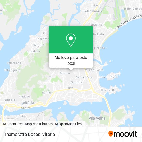 Inamoratta Doces mapa