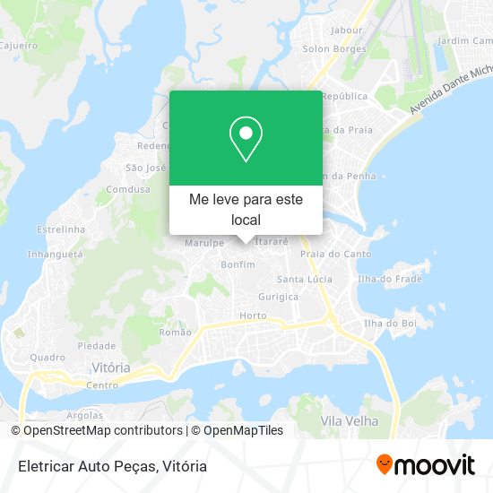 Eletricar Auto Peças mapa