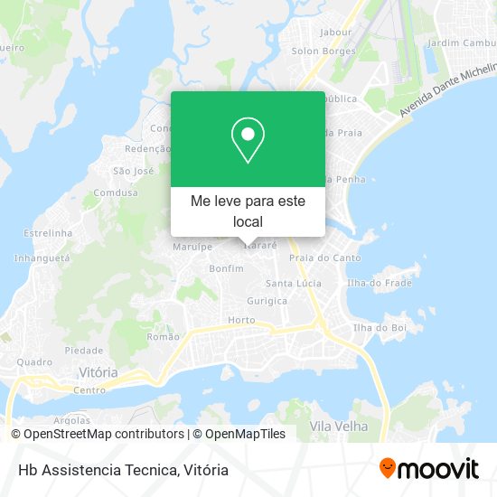 Hb Assistencia Tecnica mapa
