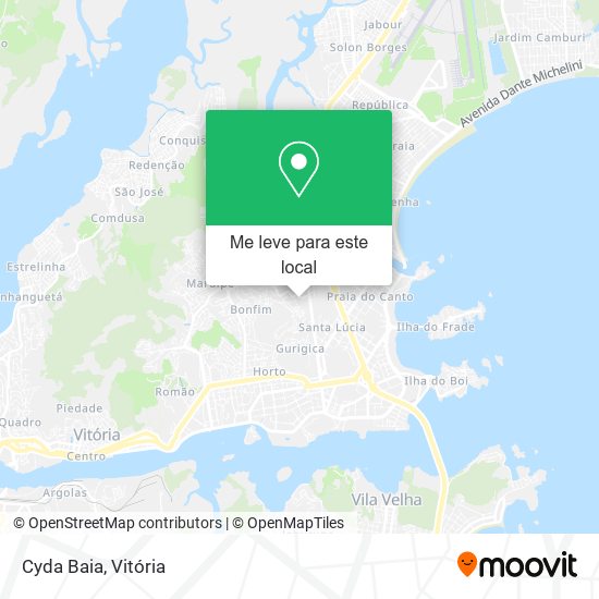 Cyda Baia mapa