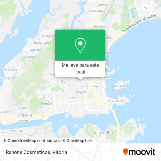 Rahone Cosmeticos mapa