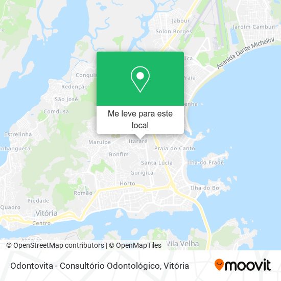 Odontovita - Consultório Odontológico mapa