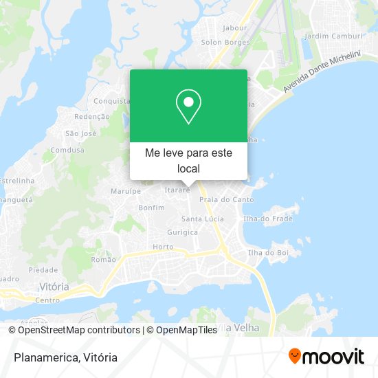 Planamerica mapa