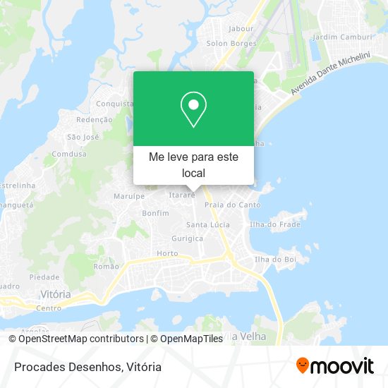 Procades Desenhos mapa