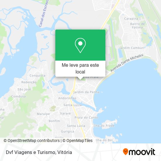 Dvf Viagens e Turismo mapa