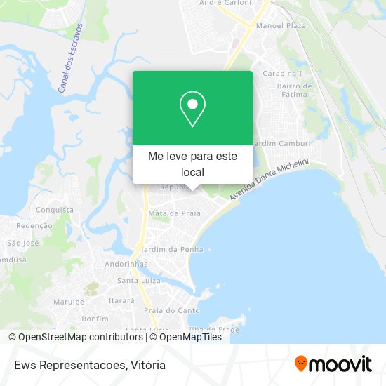 Ews Representacoes mapa