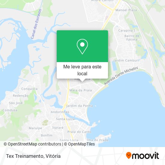 Tex Treinamento mapa