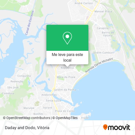 Daday and Dodo mapa