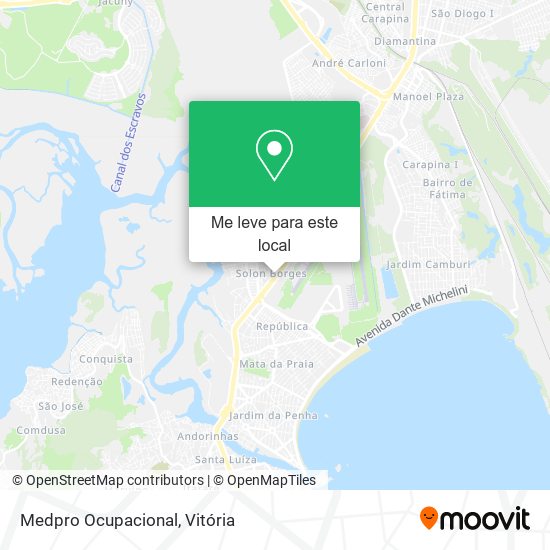 Medpro Ocupacional mapa