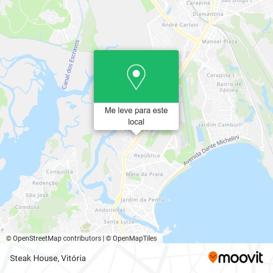 Steak House mapa