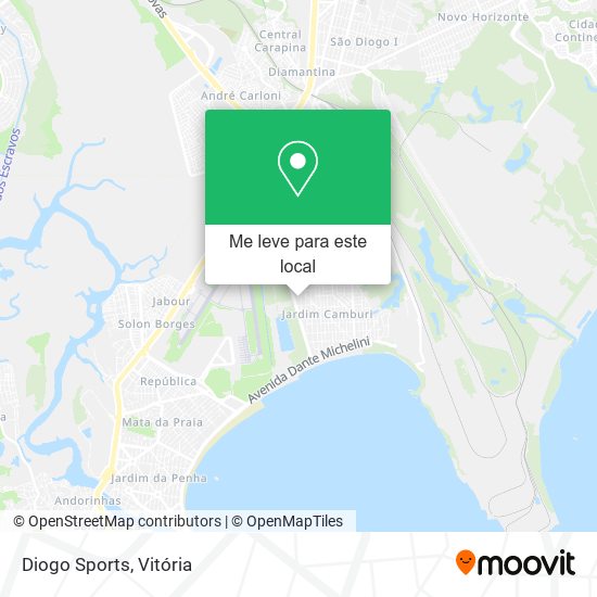 Diogo Sports mapa