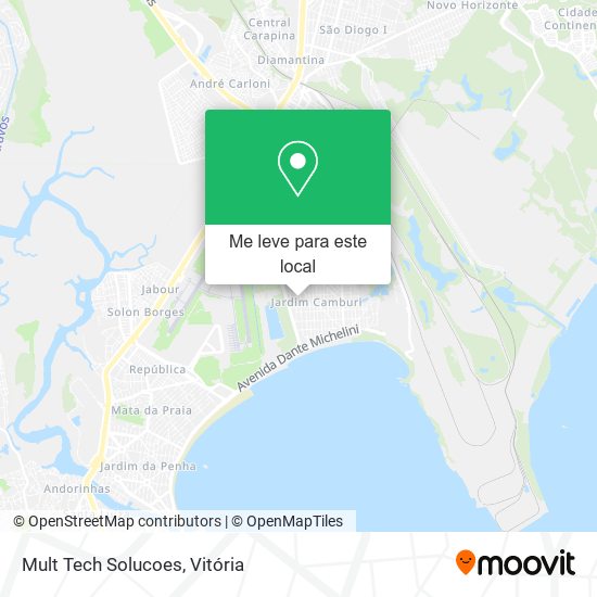 Mult Tech Solucoes mapa