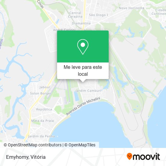 Emyhomy mapa