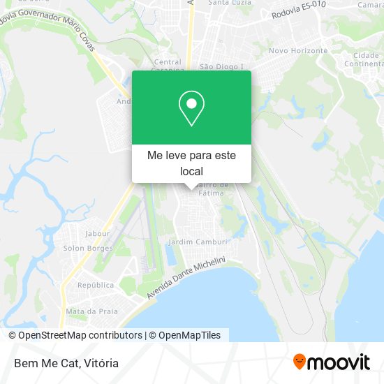 Bem Me Cat mapa