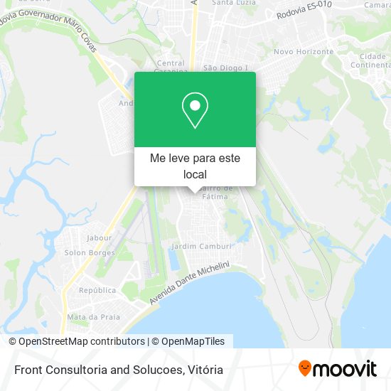 Front Consultoria and Solucoes mapa