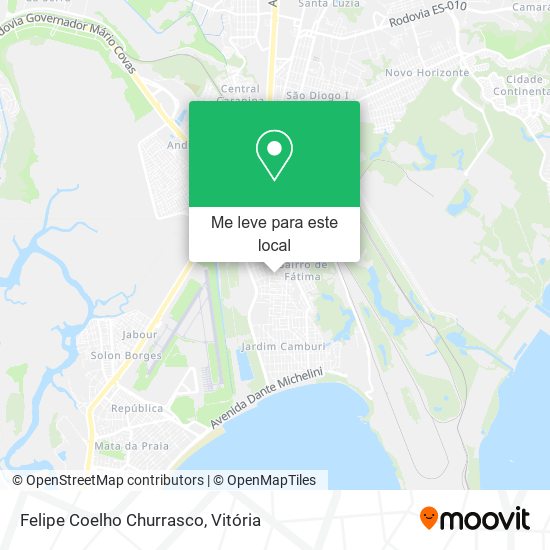 Felipe Coelho Churrasco mapa