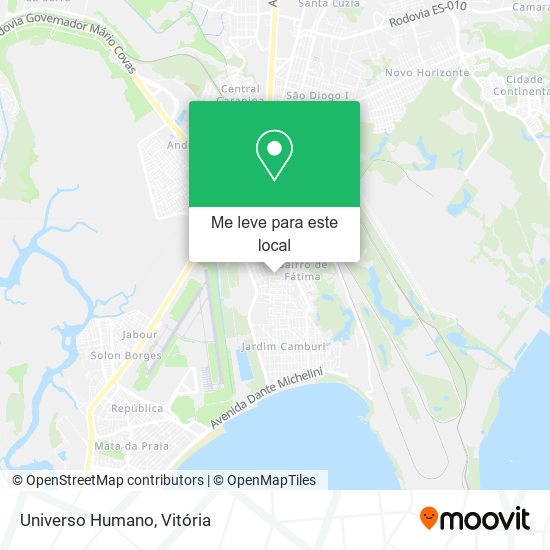 Universo Humano mapa