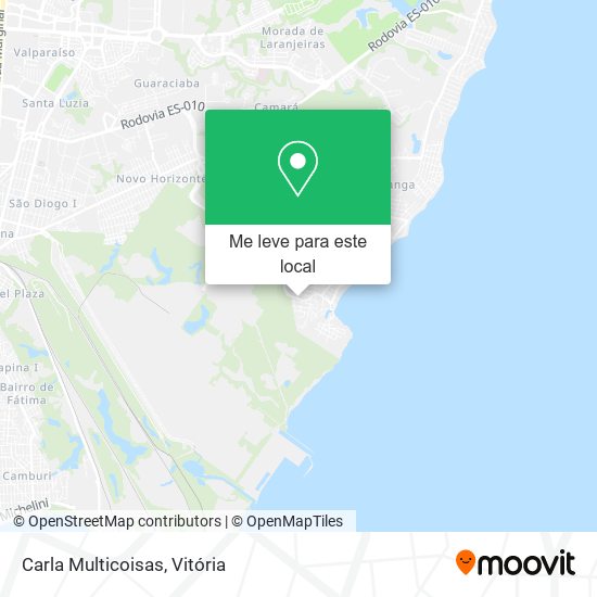 Carla Multicoisas mapa