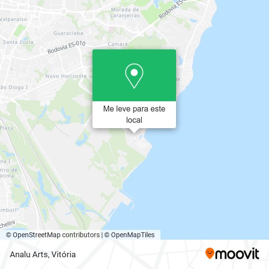 Analu Arts mapa