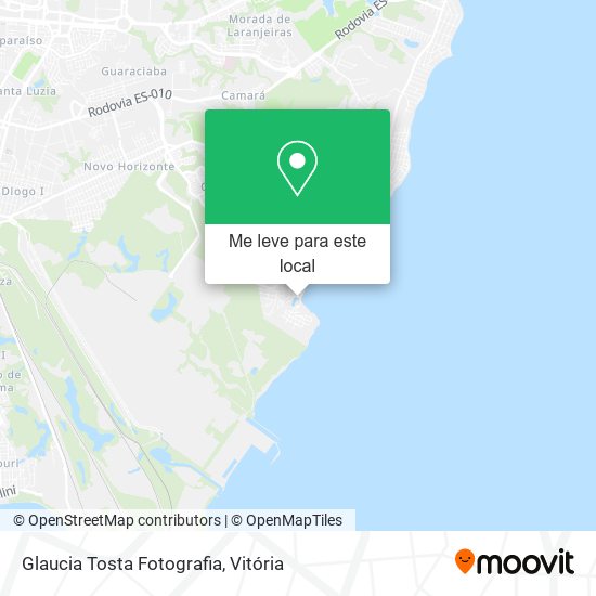 Glaucia Tosta Fotografia mapa