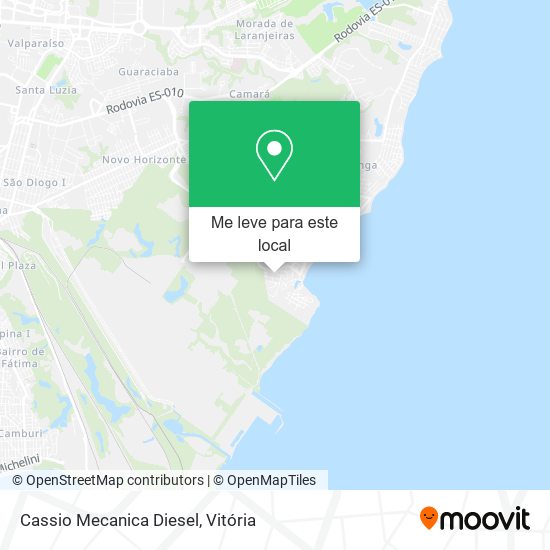 Cassio Mecanica Diesel mapa