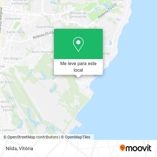 Nilda mapa