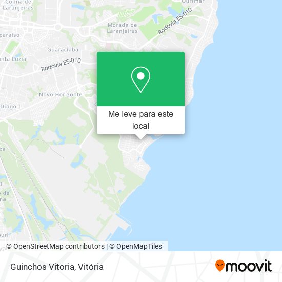 Guinchos Vitoria mapa