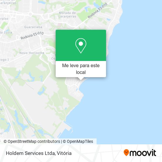 Holdem Services Ltda mapa