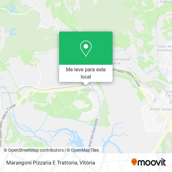 Marangoni Pizzaria E Trattoria mapa