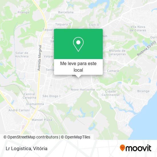 Lr Logistica mapa