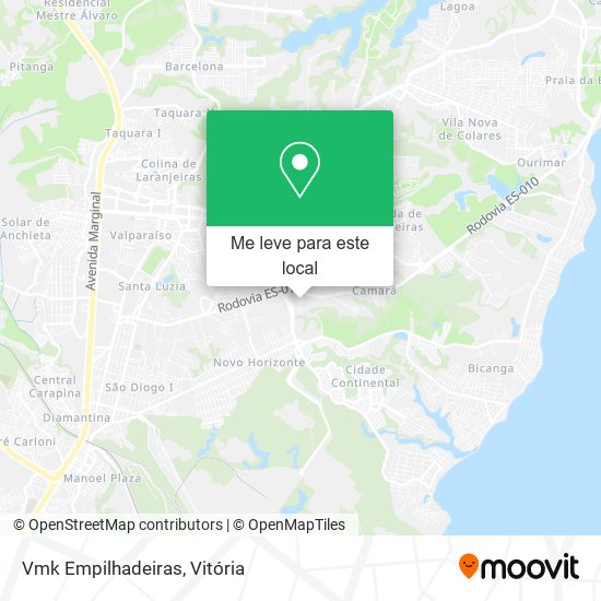 Vmk Empilhadeiras mapa