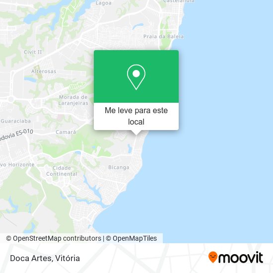 Doca Artes mapa