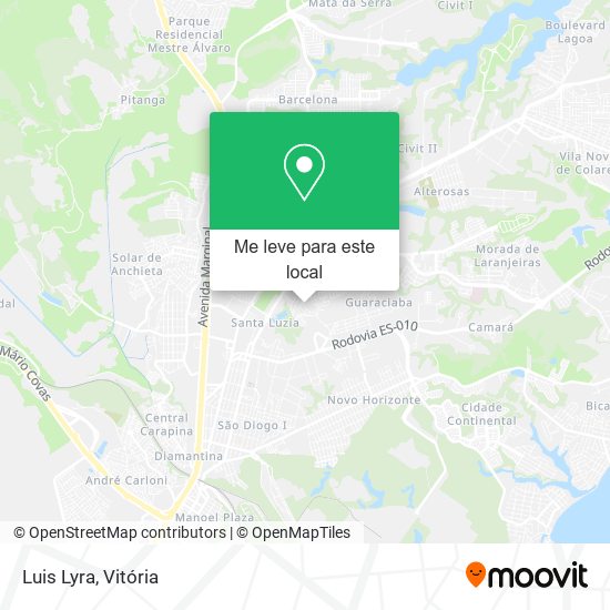 Luis Lyra mapa