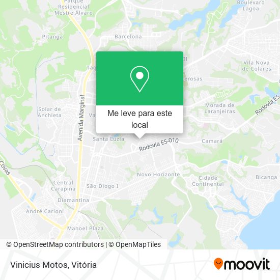 Vinicius Motos mapa
