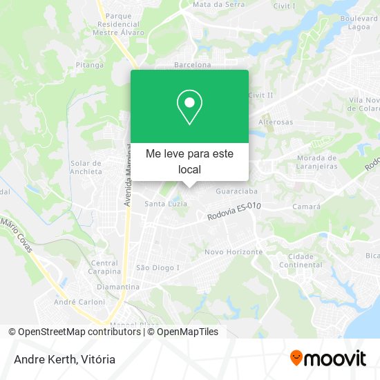 Andre Kerth mapa