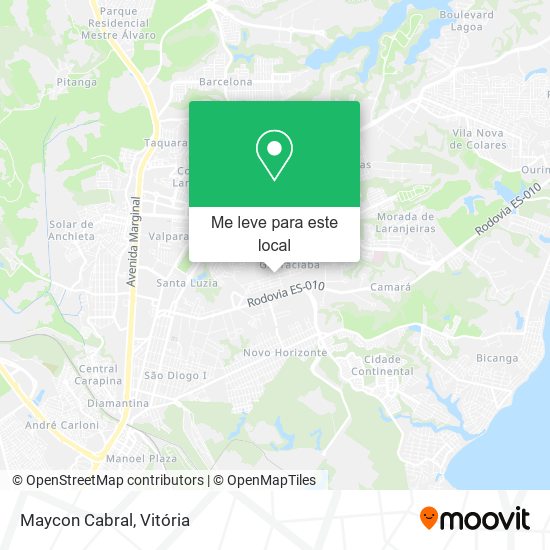 Maycon Cabral mapa