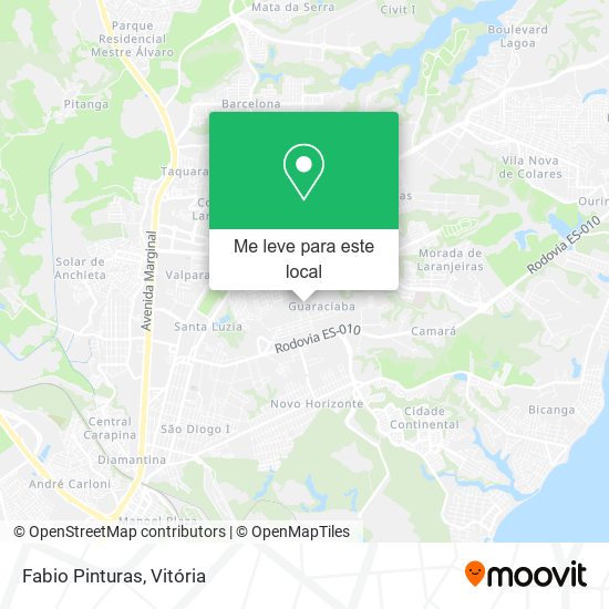 Fabio Pinturas mapa