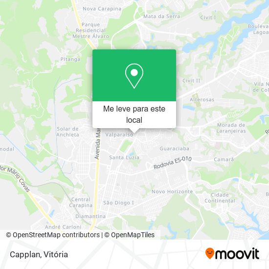 Capplan mapa
