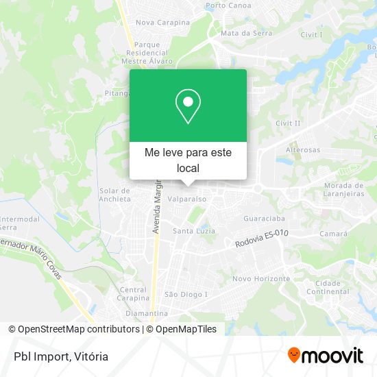 Pbl Import mapa