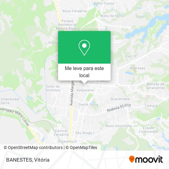 BANESTES mapa