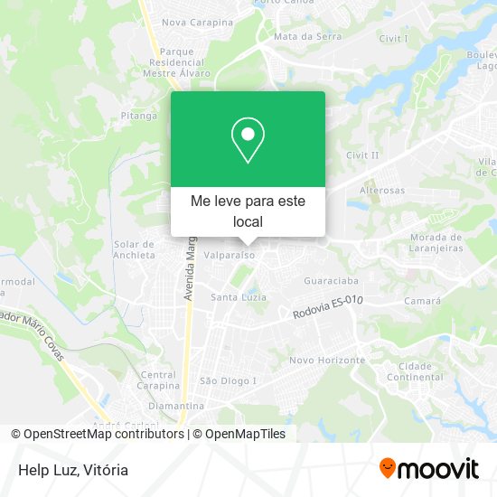 Help Luz mapa