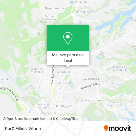Pai & Filhos mapa