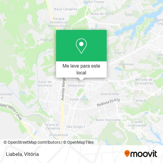 Liabela mapa